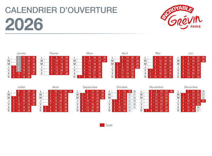 CALENDRIER GREVIN